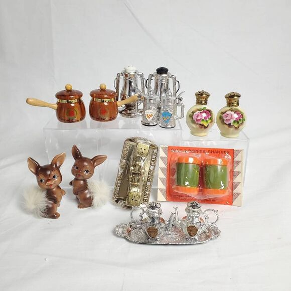 Vintage Salt & Pepper Shaker State Lot Mixed Collectible Sets - Picture 1 of 14